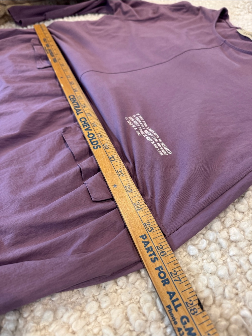 Lashez Made in Italy Cotton Blend Cocoon Dress – One Size 💜 - Picture 6 of 9